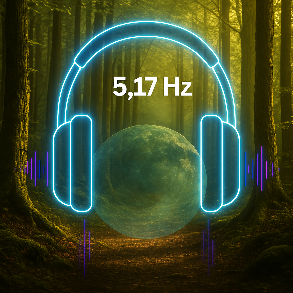 Dźwięki Binauralne Theta 5,17 Hz – Podświadomość i Medytacja